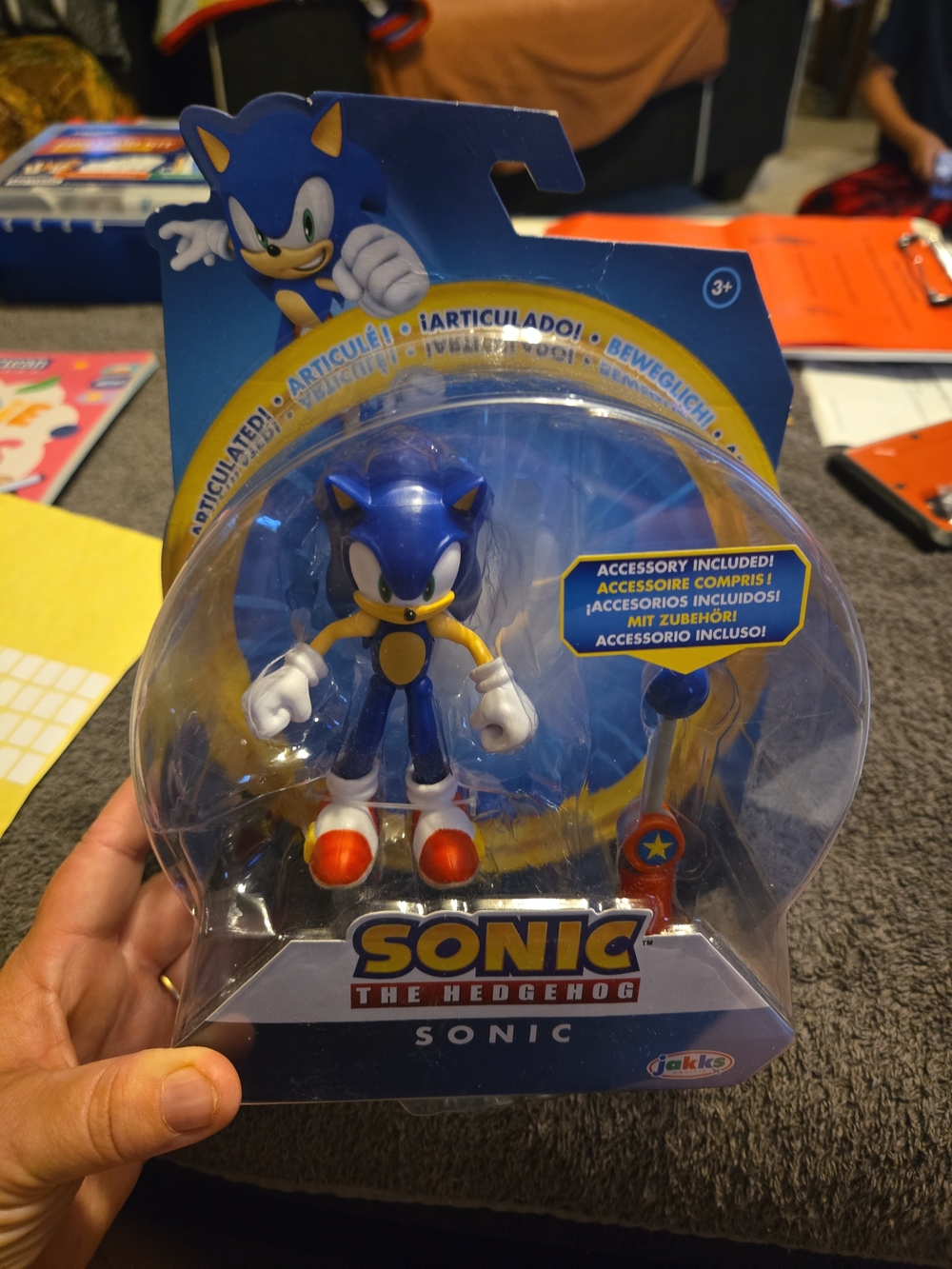 Sonic the Hedgehog Blue Action Figure with Red Shoes #481